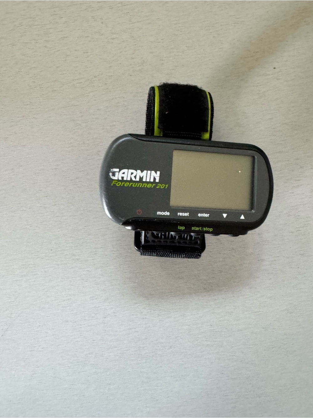 Garmin Forerunner 201 Black with Lime Accent